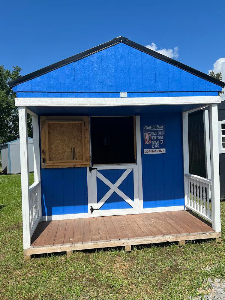 10x16 Playhouse/Cottage - 23CCP056 Horn