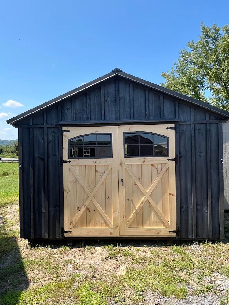 12x16 B&B Shed w/ double doors 24HMB1216-246 A Horn