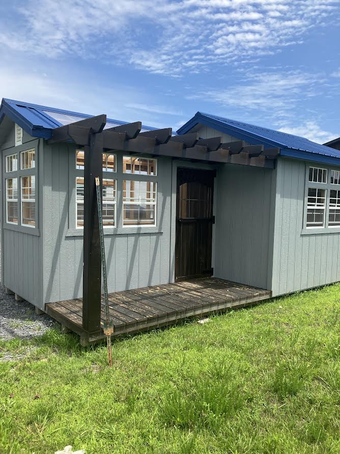 10x20 Greenhouse/Potting Shed - 24PB140 Horn