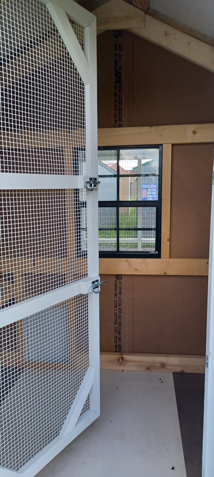 6x10 Chicken Coop w/run - 23-3485-3 Par