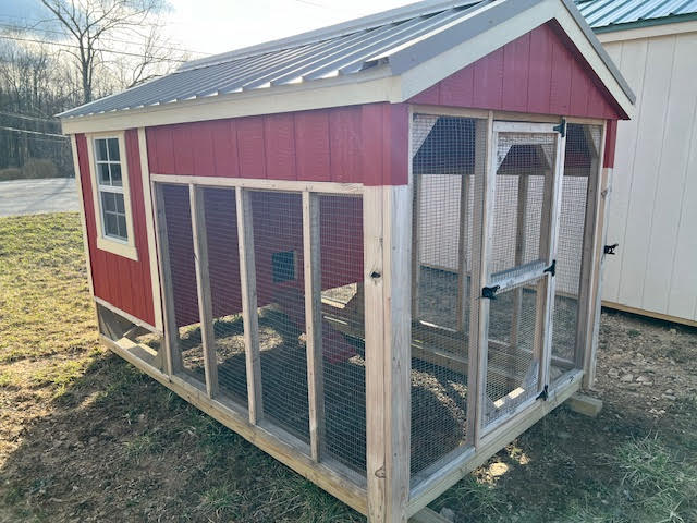 6X10 COOP W/RUN - 23HMB610-172 KW