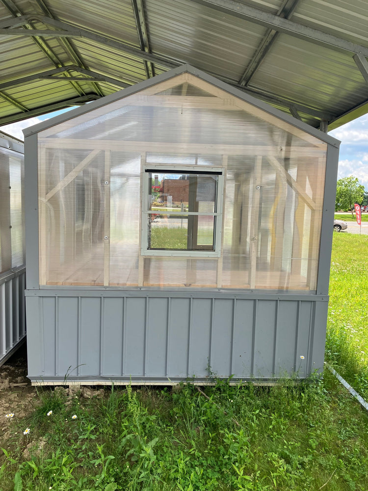 8x12 Greenhouse - 24PB133 Horn