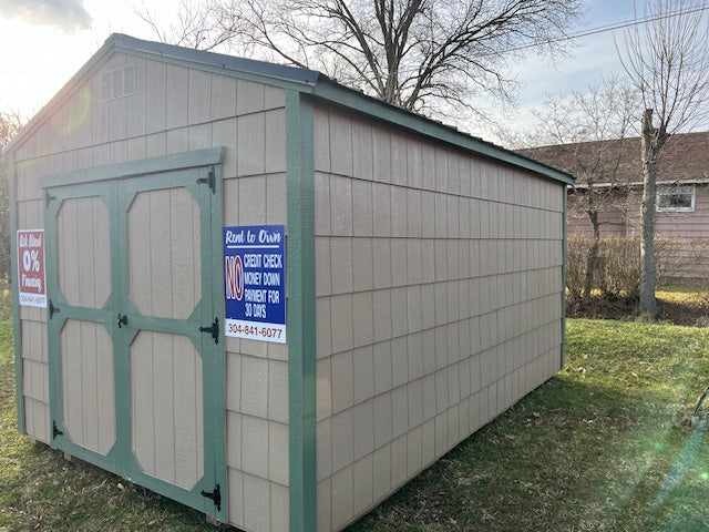 10x16 Shed 21-1221 KW