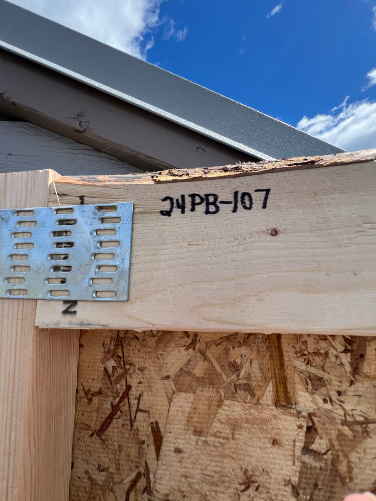 6x10 Coop w/run - 24PB107 KW