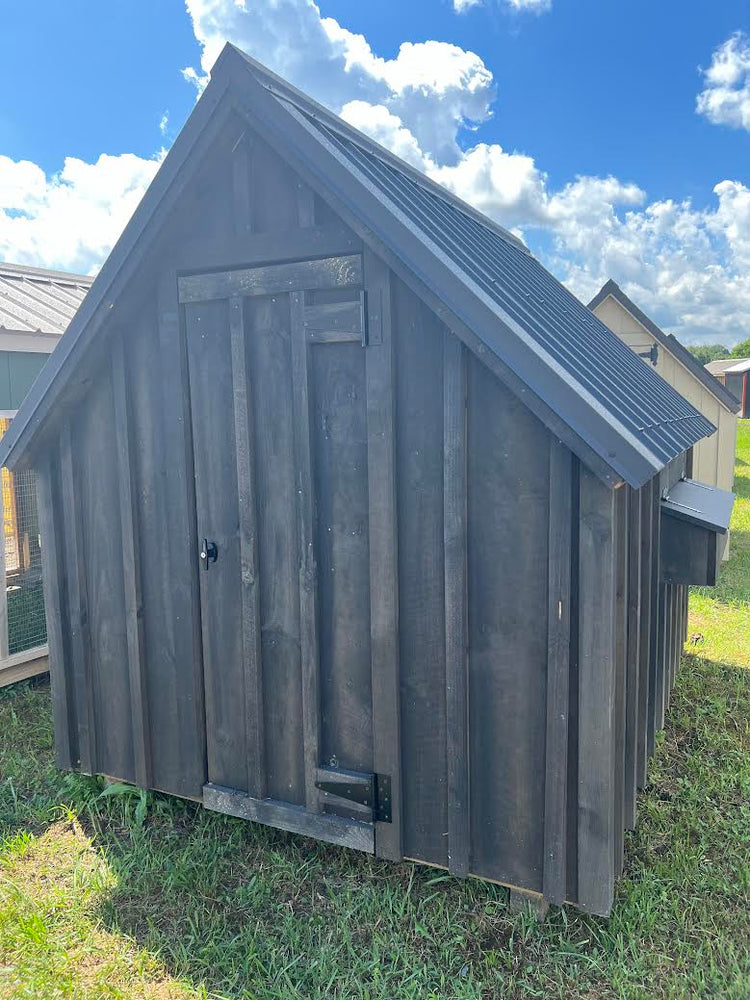 6x8 Chicken Coop - 24PB113  Horn