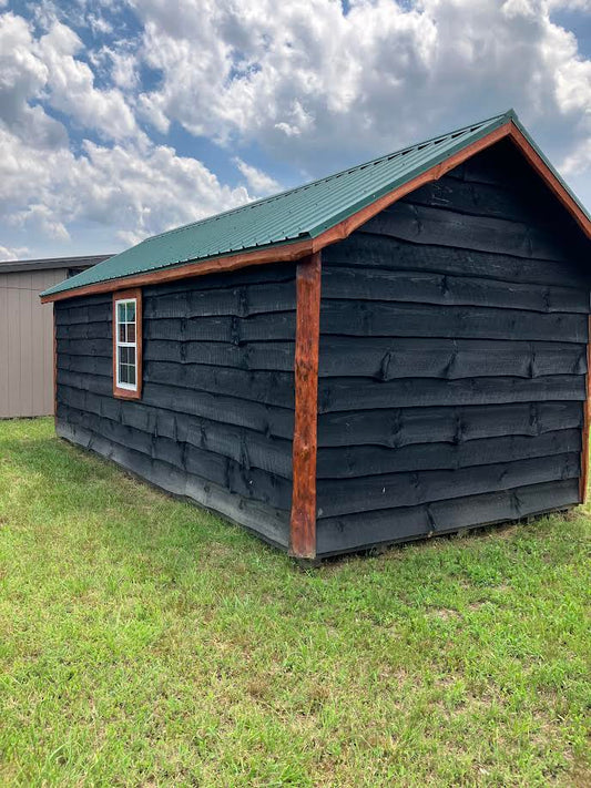 10x22 live edge cabin 22oh367 HORN