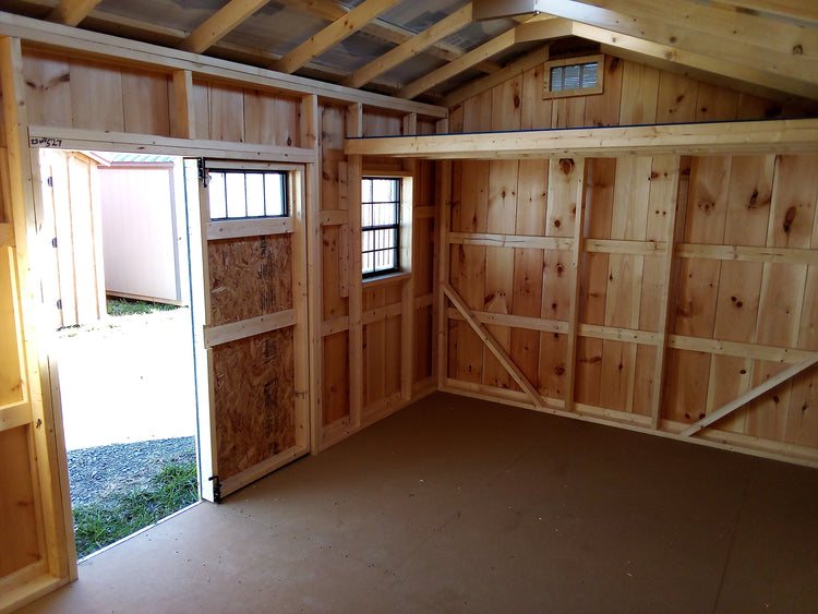 Shed w/Flower Boxes